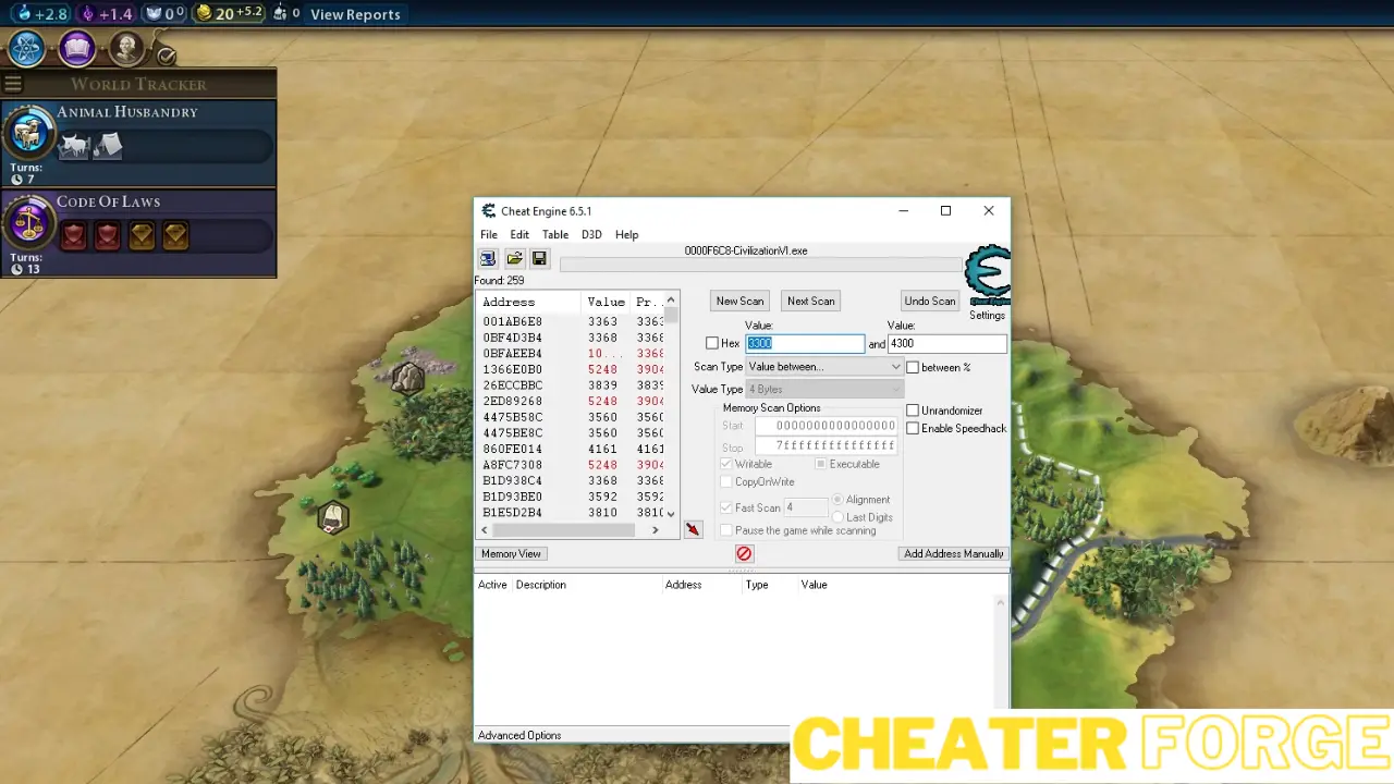 Civilization 6 Cheat Engine Guide