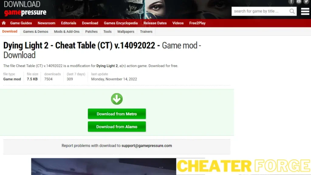 Cheat Engine Table Download